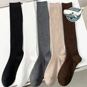 여성 니삭스 패션 골지스타킹 학생 겨울가을 니삭스 오버니삭스 기모니삭스 무릎양말 롱양말