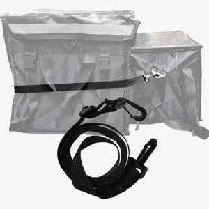 배달가방 고정끈 오토바이 와이어 보조스트랩 알바 배달통 음식배달통 줄