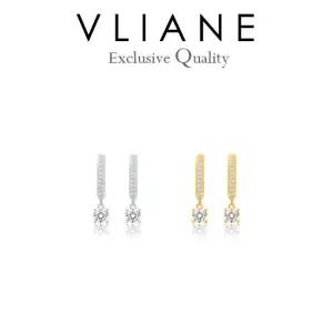 18K 오르비에토 다이아몬드 귀걸이