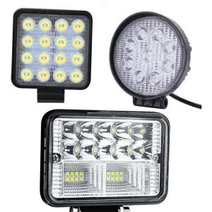 지게차등 차량 LED 써치라이트 9구 16구 26구 사각 원형