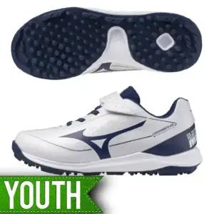 미즈노 유소년 인조잔디화 252714 흰곤
