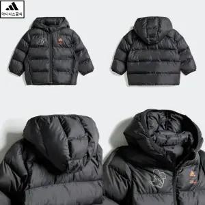 [아디다스키즈 판교] JL9172 아디다스 디즈니 미키마우스 패딩 재킷 애기패딩 85-100 HPKK