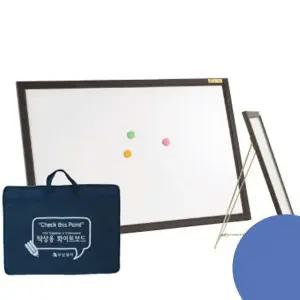 국산 탁상용 화이트보드 90x60cm 뒷면 지지대 책상 (WFK6GJ1)
