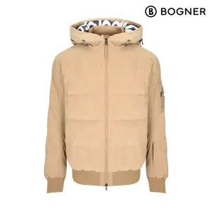 [보그너] 남성 코듀로이 구스다운점퍼 BEIGE
