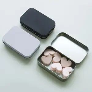 사각 틴케이스 철제 케이스 2size 3color/알루미늄 철 틴케이스