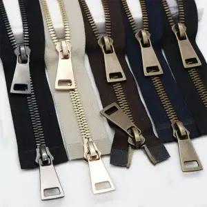 럭셔리 지퍼 고급 리폼 이중개방 8호 장청 고동치아 투웨이 80CM