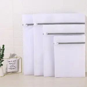 빨래 세탁망 4종 세트 그물 빨래망 메쉬 무형광 분리세탁 니트 운동화 보풀