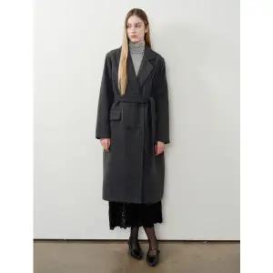 [GGPX]클래식 더블 비스코스 롱 코트 (GPDJH004D)