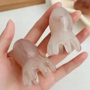 [골드스마일]두피 마사지기 미니 휴대용 케어 괄사 지압