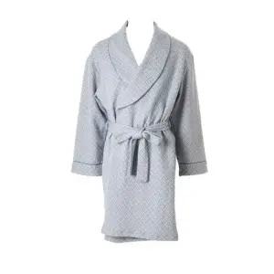 [갤러리아] 촉감과 보온이 우수한 면자카드 패턴의 도톰한 삼중직 남자 누빔가운(WRB5486M)