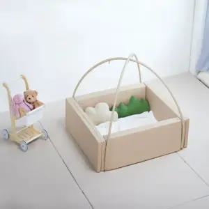 도담도담 나비잠 신생아 범퍼침대  모빌대 포함)