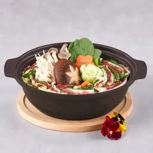 키친플라워 다담 세라믹 인덕션 뚝배기 냄비 20cm