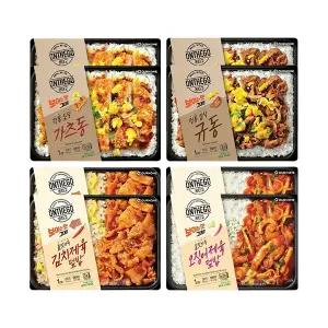 온더고 일식혼합8(가츠동2,규동2,김치제육2,오징어제육2)