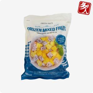 다인 냉동 열대과일 3종 믹스 1kg 망고 용과 파인애플