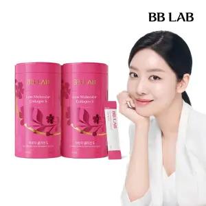 비비랩 차주영 저분자 콜라겐 인텐시브 S 2통(2개월분) SF3X-7 저분자 히알루론산 엘라스틴 차주영콜라겐