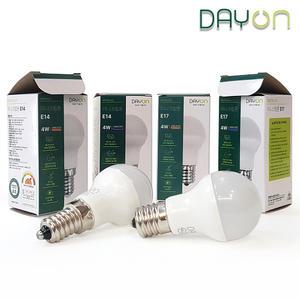 데이온 LED 미니크립톤 4W E14 E17 전구색(3000K) 주광색(6500K)