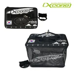 엑스코어 사각 부력살림망 바다부력망 살림통 36cm.43cm