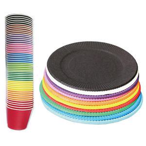 칼라 종이컵 종이접시 공예 만들기