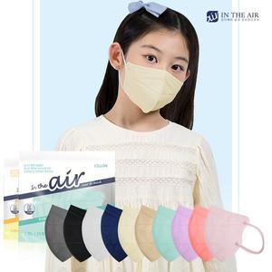 [인디에어마스크]인디에어 유어핏 새부리형 컬러마스크 소형 25매 에코팩