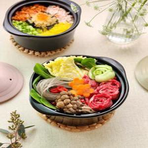 가정용 뚝배기 인덕션용 뚝배기 IH 내열냄비 세트 (대+중+소)