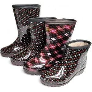 품질이 우수한 진양 남성 여성 겨울 방한장화 발목 털 장화