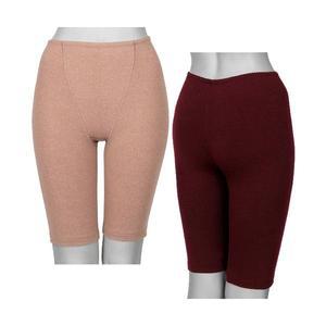 메이퀸 보카시 기모사각 롱거들 빅사이즈 방한거들9911