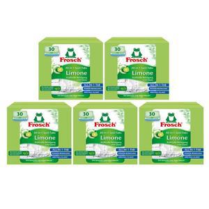 프로쉬 NEW 그린레몬 식기세척기 전용세제 30개입 5개