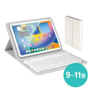 블루투스 키보드 거치대 갤럭시 아이패드 에어2 6세대 화이트 케이스