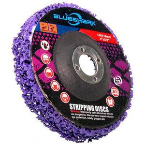 블루샤크 4인치 클린디스크 녹제거 페인트제거 CNS 스트리핑 연마