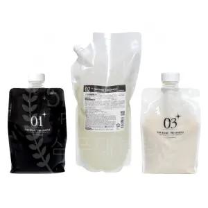 하호니코 라메라메 헤어 클리닉 3종 전용 케이스 펌프 스프레이 용기 포함 하오니코