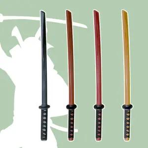 고급형 목검 일본도 양손 검 장난감 훈련 연습용 장도 검도 칼 나무 장검 가검 무술 장식