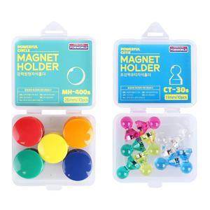 파이브온 원형 큐티 자석 홀더 미니 소 중 대 특대