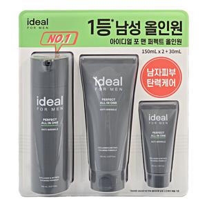 .아이디얼 포맨 퍼펙트 올인원 150ml X 2 + 30ml