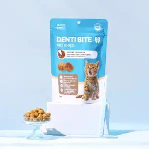 누터스가든 덴티바이트 캣 70g 고양이간식 이빨과자 치석제거