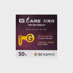 GC녹십자MS 지케어 혈당시험지 50매 1개
