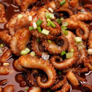 매운양념 쭈꾸미 볶음 500g 캠핑 음식 요리 밀키트 바른씨