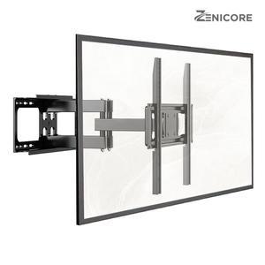 제니코어 듀얼암 TV 벽걸이 브라켓 거치대 삼성 LG 호환 ZC-65FD