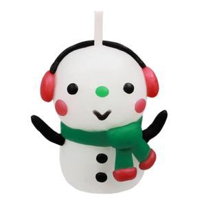 이야코 깜찍나라 눈사람 캐릭터 양초 DIY형 양초점토