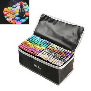 쟈오시 트윈 유성 마카펜+ 펜홀더 세트, 168색, 1개