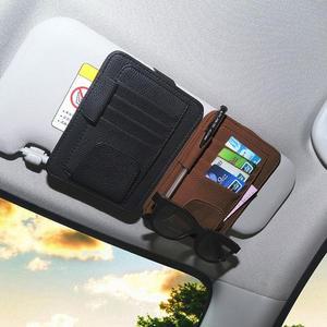 희망 멀티 러블선바이저 포켓 카드 선글라스 볼펜 수납