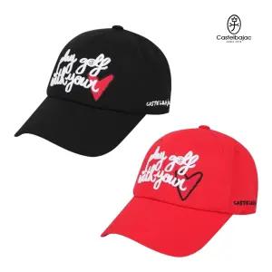 까스텔바작 여성 자수 기본 골프 모자 볼캡 BGDM-GC708