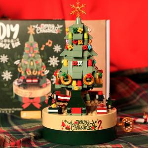 오르골 크리스마스 트리 블록 (JK1302)