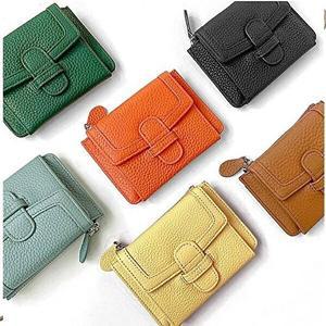 [셀러허브 1][HY677H7M_56]여성 소가죽지갑 지갑 BBWT20-006(6COR)