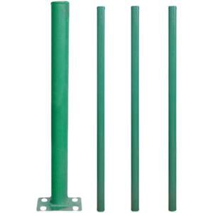 울타리 기둥 철망 가림막 메쉬 높이 야외 매몰기둥 흙땅용 마당 난간 철제 안전 담장 일반형 정원 2M 철조망 휀스 펜스