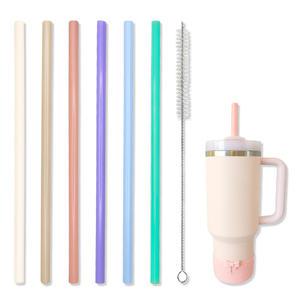 스탠리 스타벅스 텀블러 호환 컬러 빨대 교체 세척솔 세트 다회용 빨대