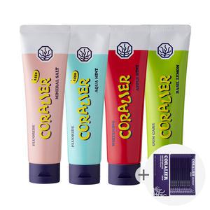 코랄리에 대용량 충치 잇몸 미백치약 180g 1개+스틱가글