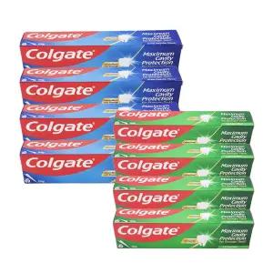 콜게이트 플레버 치약 175g x4개 쿨민트 치약 100g x4개