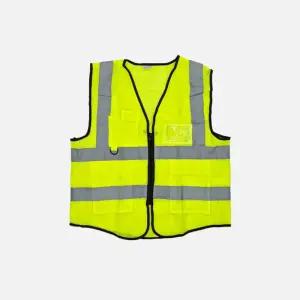 [제이아트](사이즈:3XL)매너티 신호수조끼(명찰형)조끼 안전조끼 형광조끼