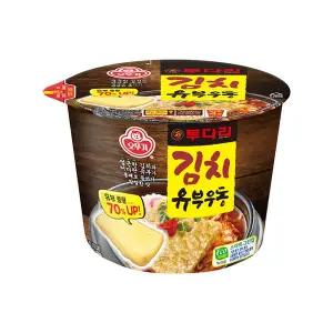 오뚜기 NEW 투다리 김치유부우동 105g x 15개