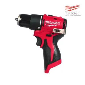 밀워키 M12 BLPDRC-0C0 콤팩트 브러쉬리스 해머드릴 드라이버 베어툴 전동동구 +드릴비트(랜덤)